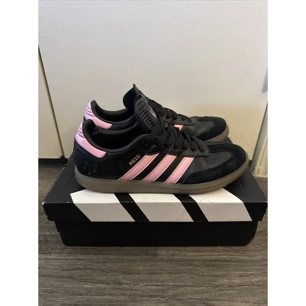 Lionel Messi x Adidas Samba Inter Miami CF Debossed Away Kit Men's Size 7.5